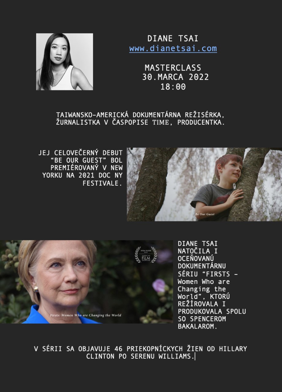 Online masterclass s Diane Tsai — fotografia 1