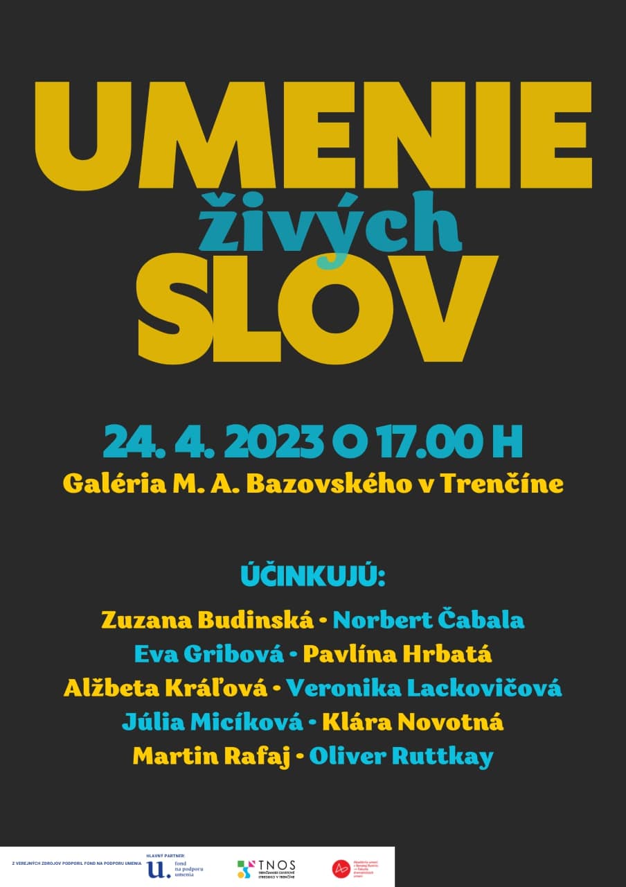 Umenie živých slov — fotografia 1