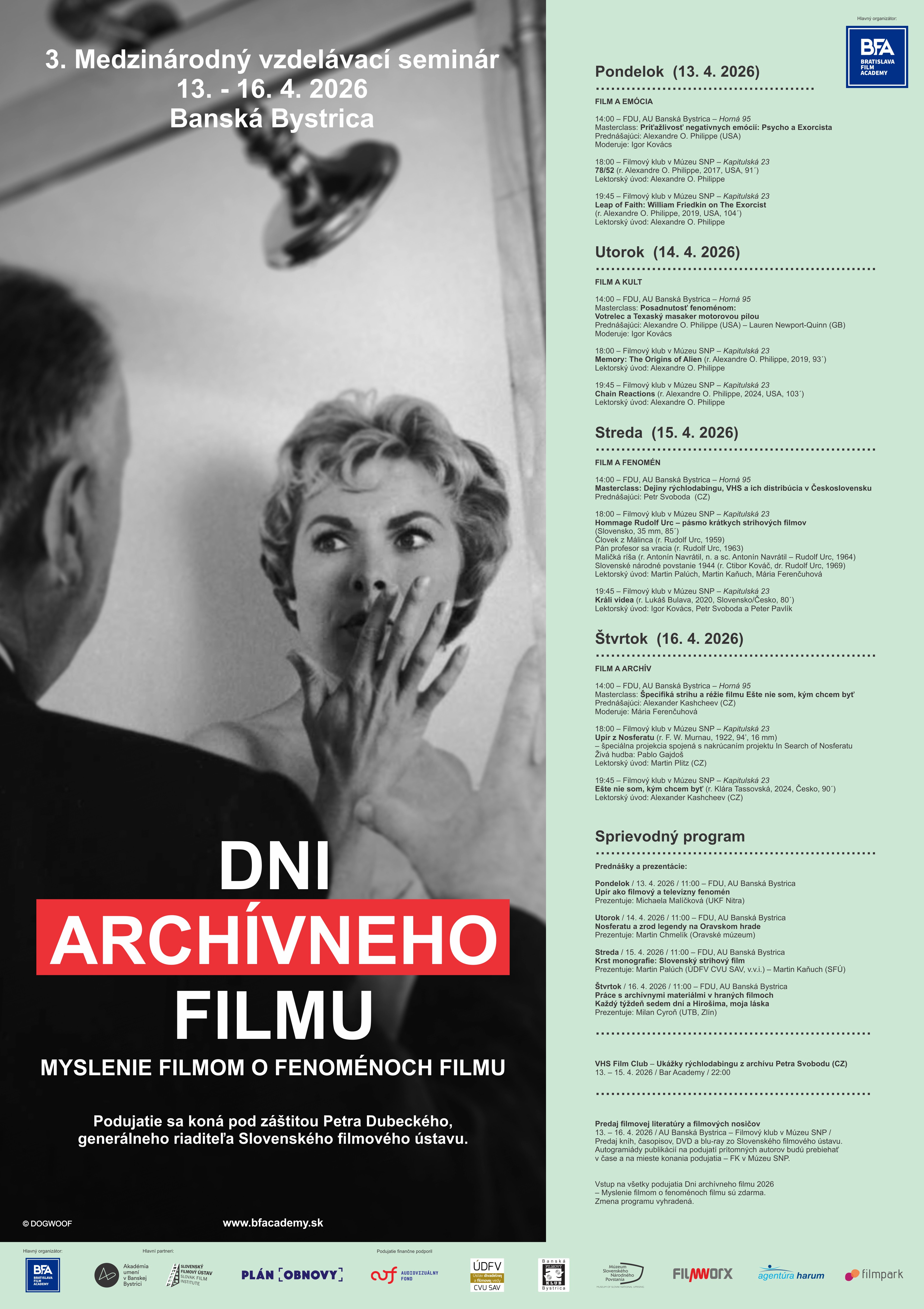 Dni archívneho filmu 2026 — fotografia 1