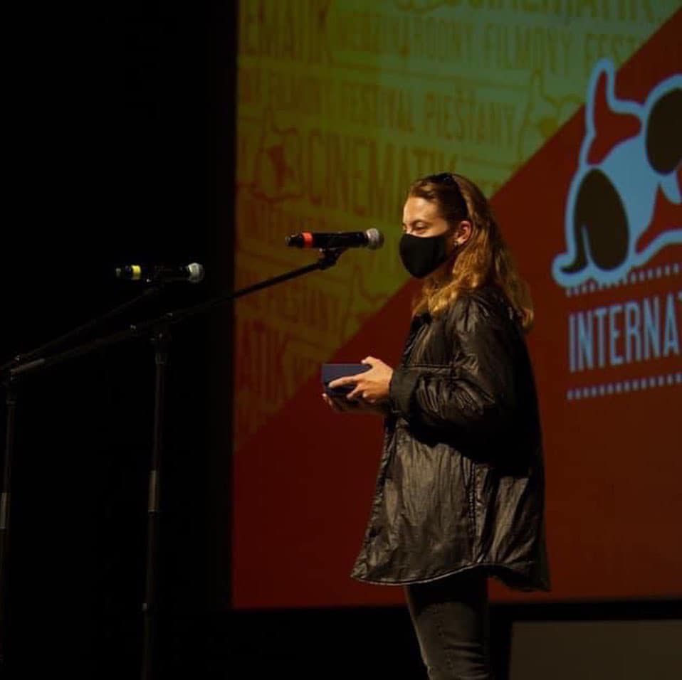 Mária Pinčíková ocenená na Medzinárodnom filmovom festivale Cinematik — fotografia 1